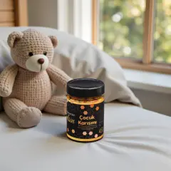 Çocuklar İçin Arı Sütü Polen Propolis Bal Karışımı 450 g