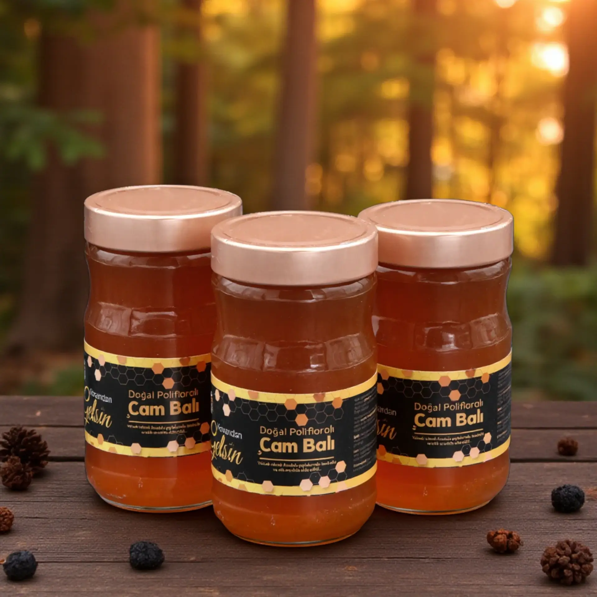 Çam Balı 850 g (3’lü Paket)