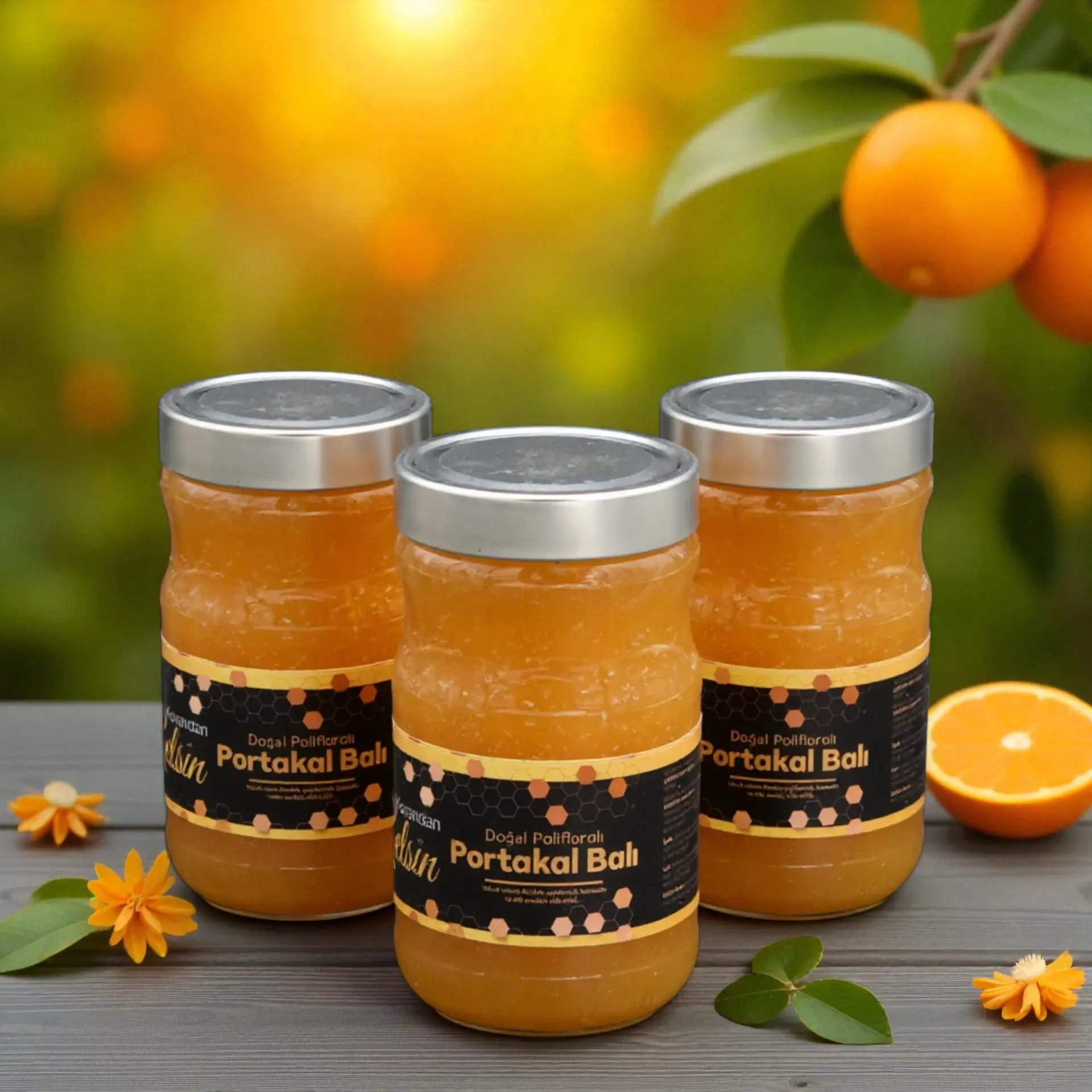 Portakal Çiçeği Balı 850 g (3’lü Paket)