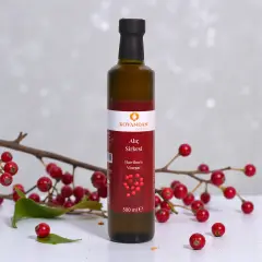 Kovandan Gelsin Alıç Sirkesi 500ML - Geleneksel Fermente Yabani Alıç Sirkesi Şişesi