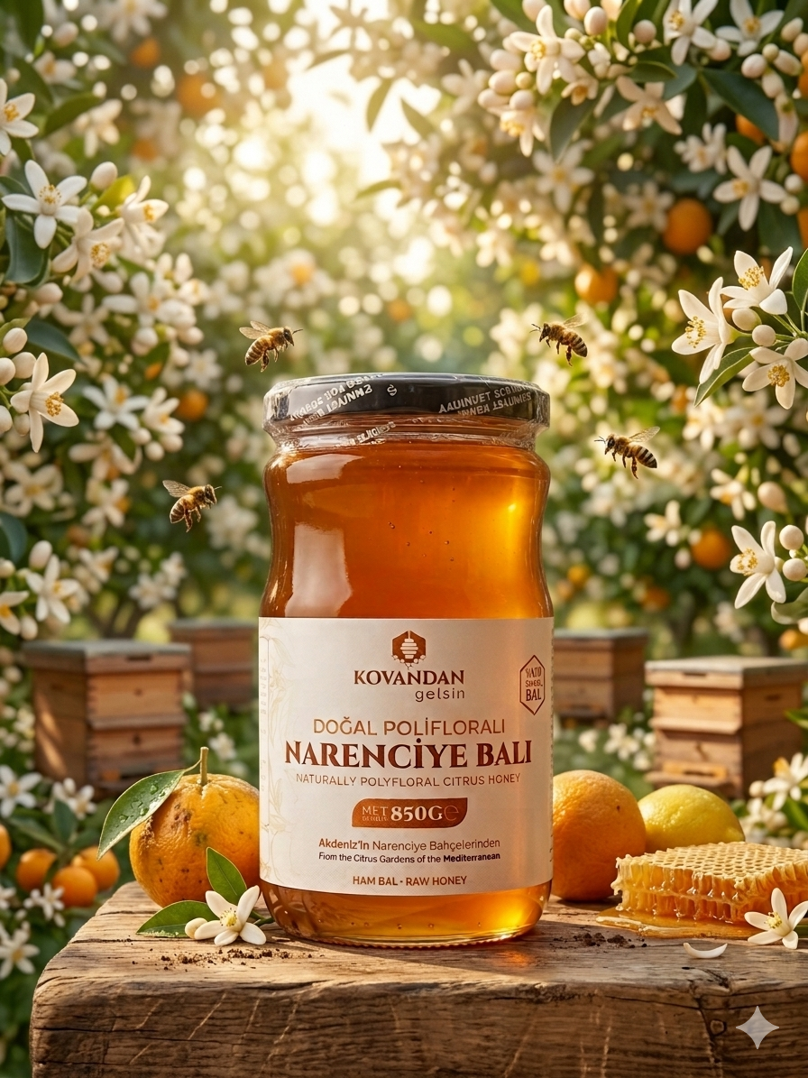 Narenciye Balı 850 g |  %100 Saf ve Katkısız Bal