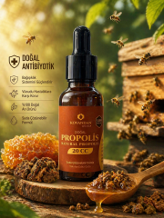 Kovandan Gelsin Doğal Alkolsüz Su Bazlı Propolis Damlası