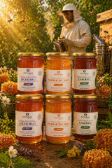 Doğal Polifloralı Bal Seti 6’lı Avantaj Paketi 850G Çiçek Narenciye ve Çam Balı