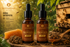 Doğal Alkolsüz Propolis Damlası Avantajlı İkili Paket Su Bazlı 2x20 ml
