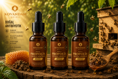 Doğal Alkolsüz Propolis Damlası Avantajlı Üçlü Paket Su Bazlı 3x20 ml