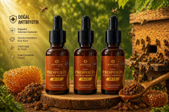 Doğal Propolis Sıvısı (Alkolsüz Çözüm) 3 x 20 cc